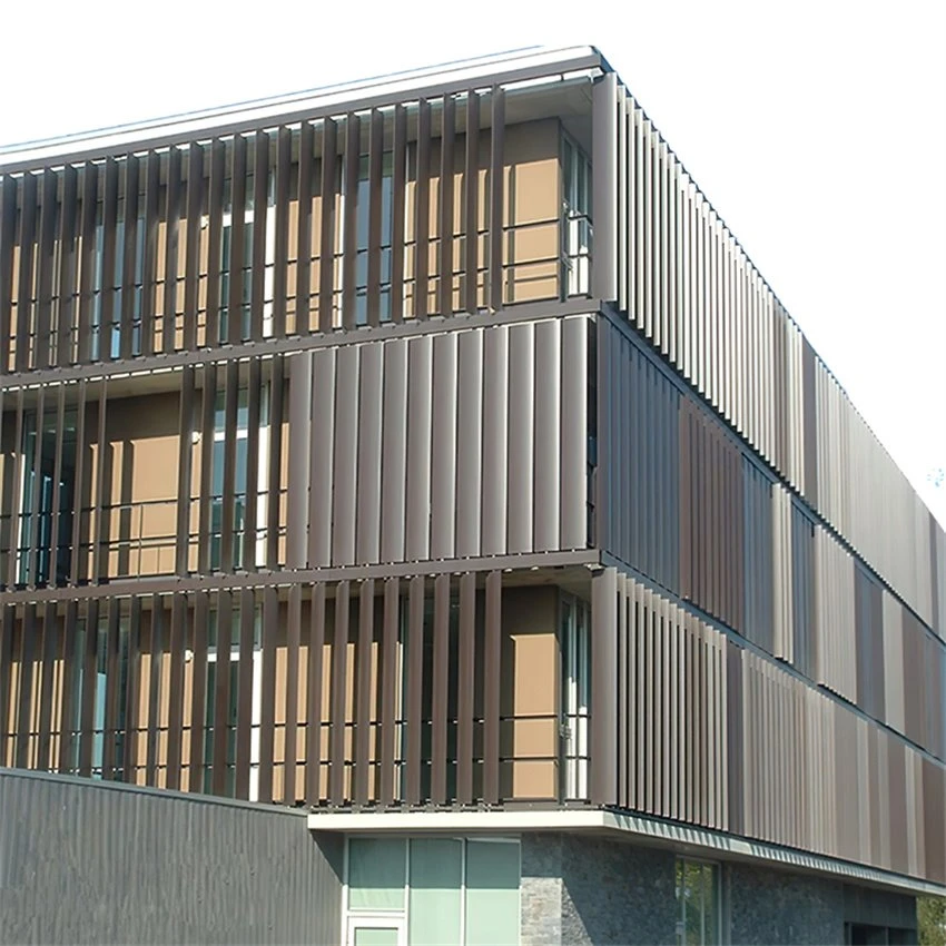 স্থায়ী অ্যালুমিনিয়াম Louvers