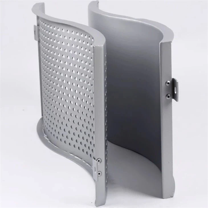 Aluminum Double Curved Decoration Facade Aluminum Double Curved Decoration Facade